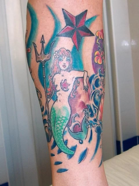 Tatuaggio Braccio Sirena - Tuttotattoo.com 641_x_480_jpg