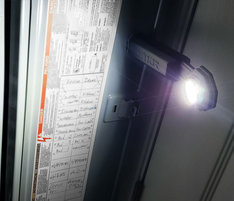 STKR Concepts Flexit Pocket Light Features Flexible Head That Bends Up