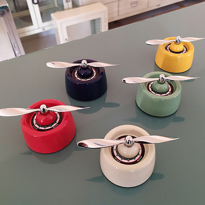 Cool Plane Propeller Kitchen Timer for Aviation Fans Tuvie Design