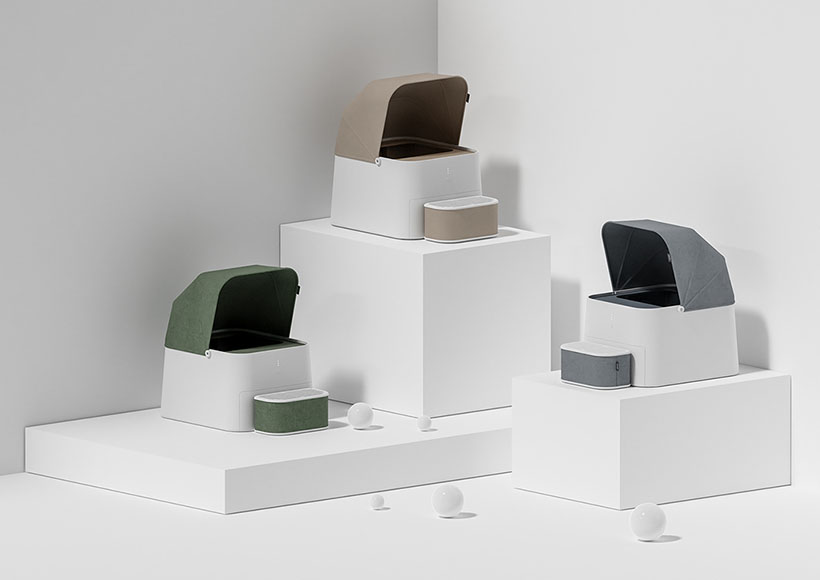 Pluto Automatic Square Cat Litter Cube with a Nice Canopy to Give