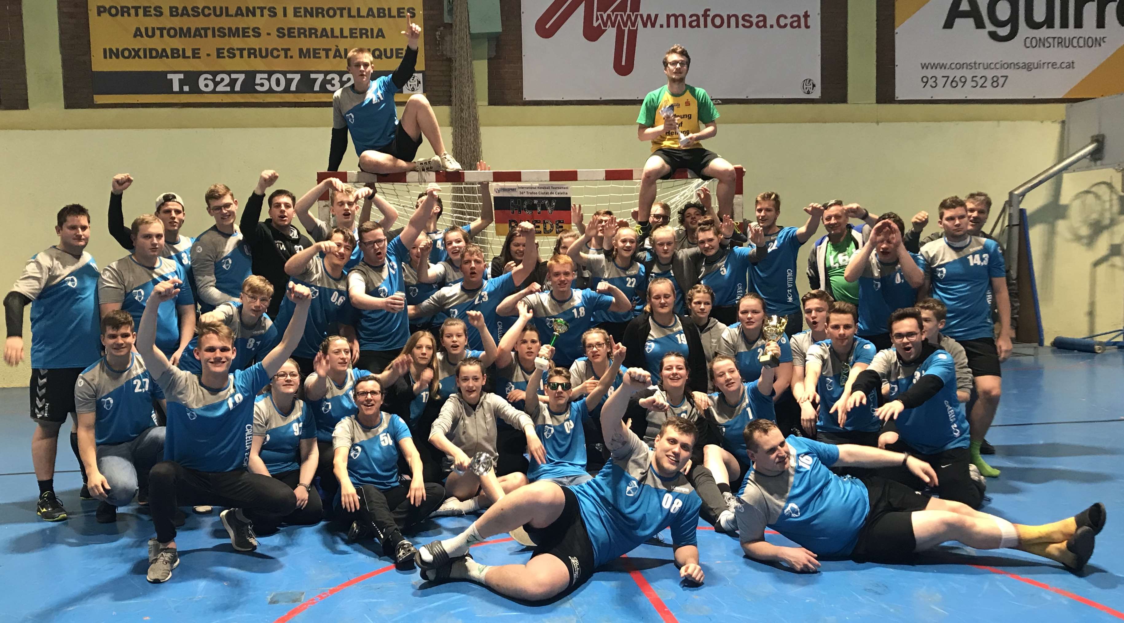 Handballer/innen des HC TV Rhede verbinden Sport und Spaß bei ihrem