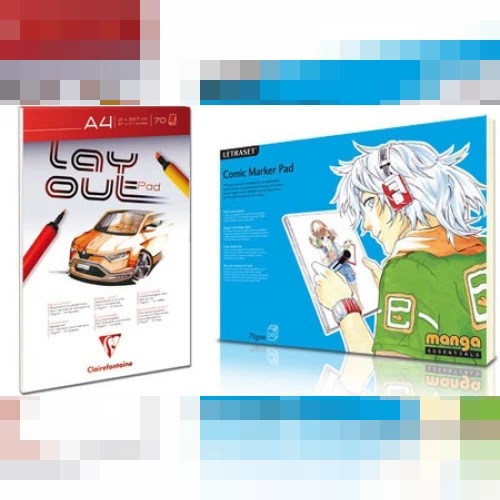 Layout Papier pour feutres