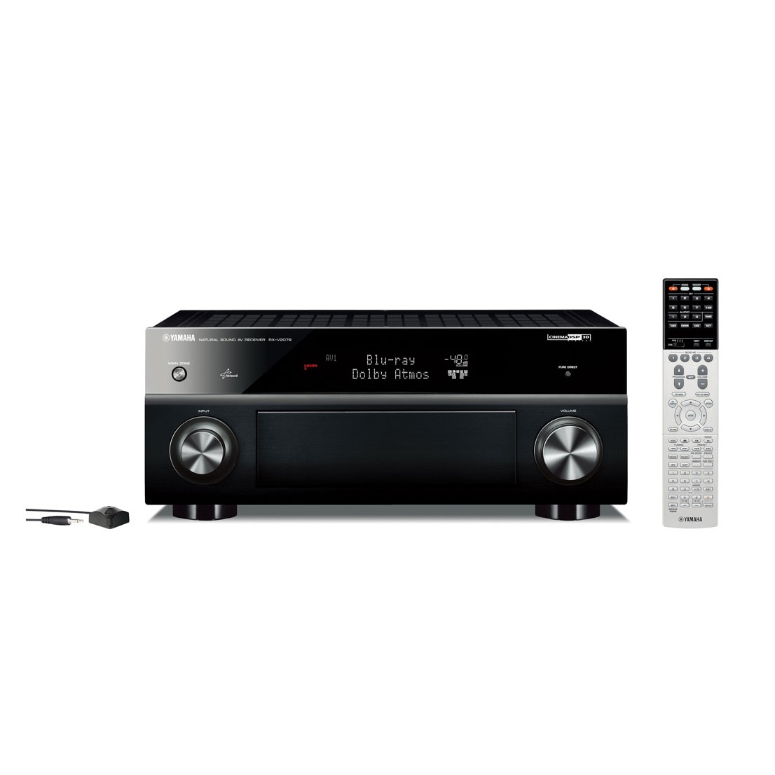 Yamaha 4k Av Receiver. Yamaha RXV483BL 5.1Channel 4K Ultra HD