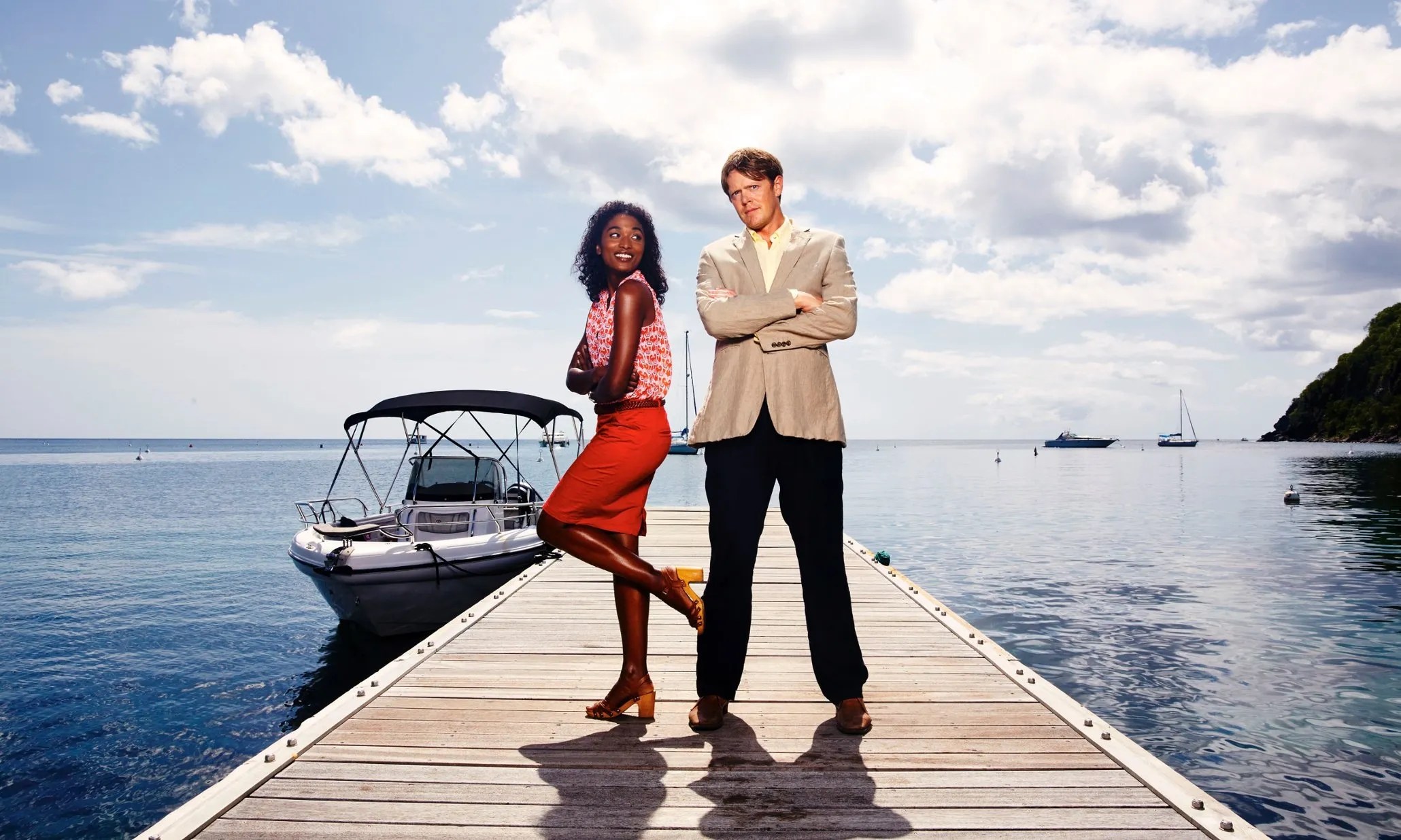 Death In Paradise Kris Marshall quitte la série Meurtres au paradis