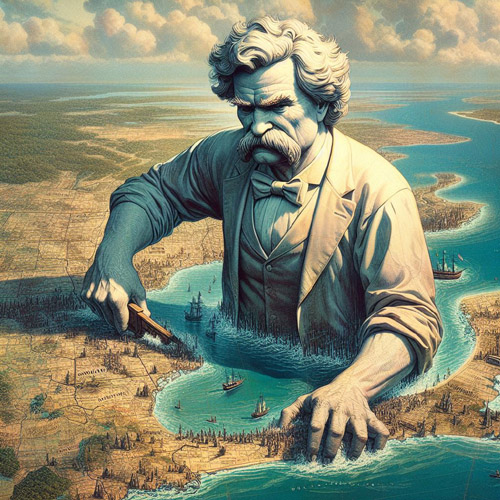 Mark Twain quotations Mississippi River