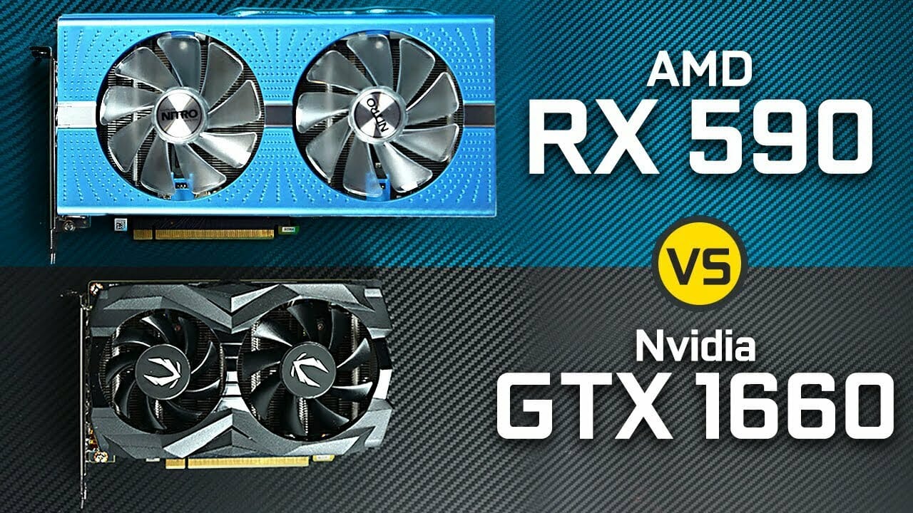 GTX 1660 vs AMD RX 590 Tweaks For Geeks