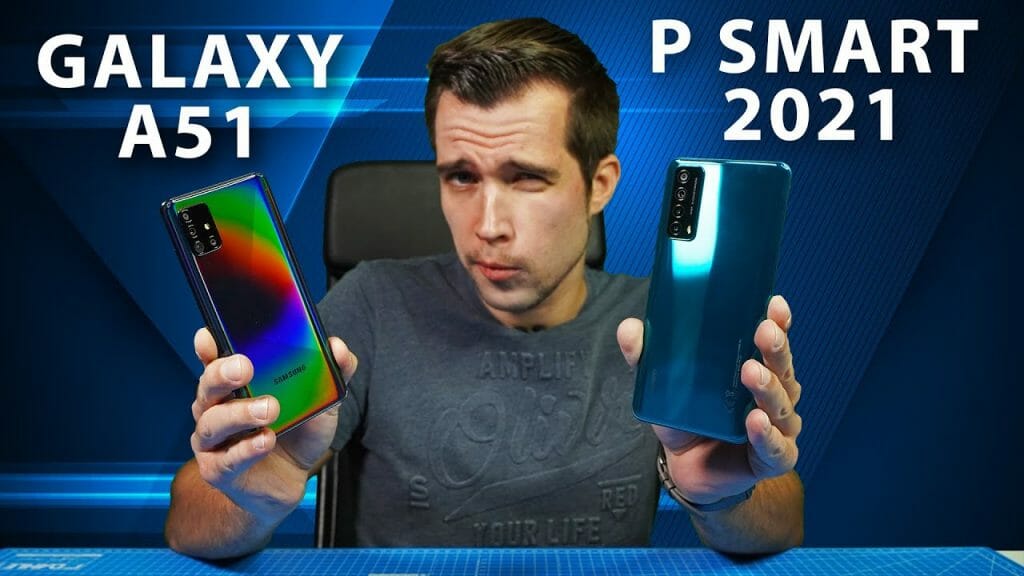Huawei P Smart 2021 vs Samsung Galaxy A51 Comparison
