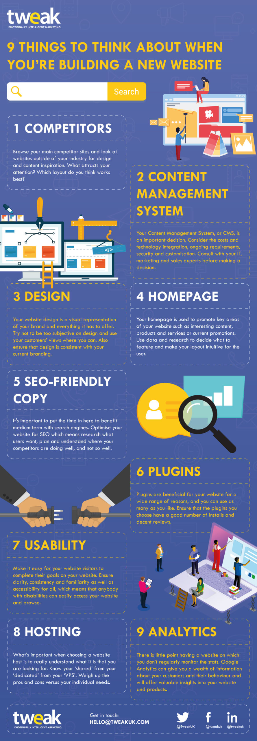 Building a New Website? Here's 9 Things To Consider Tweak