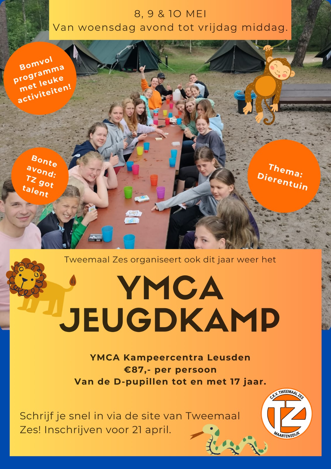 YMCA Kamp 2024 Tweemaal Zes