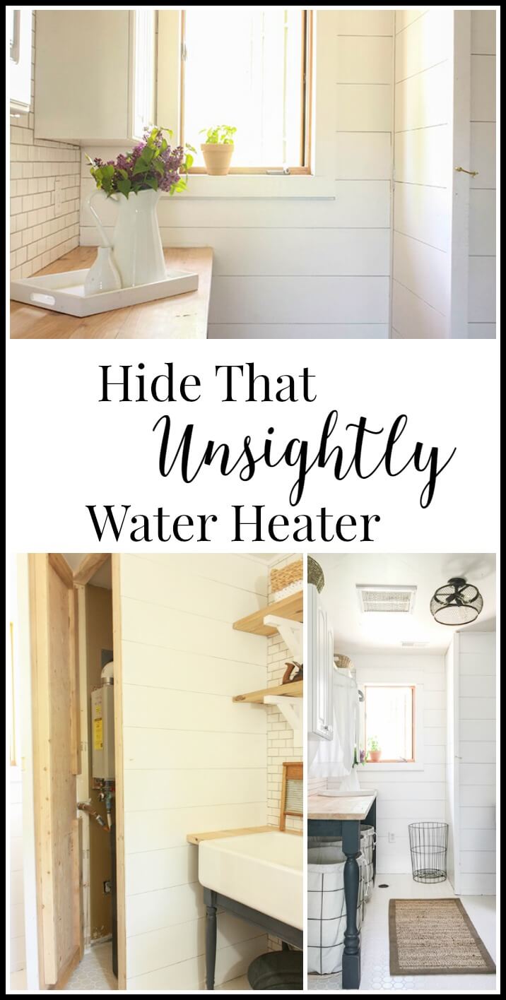 Hide An Unsightly Water Heater - Twelve On Main