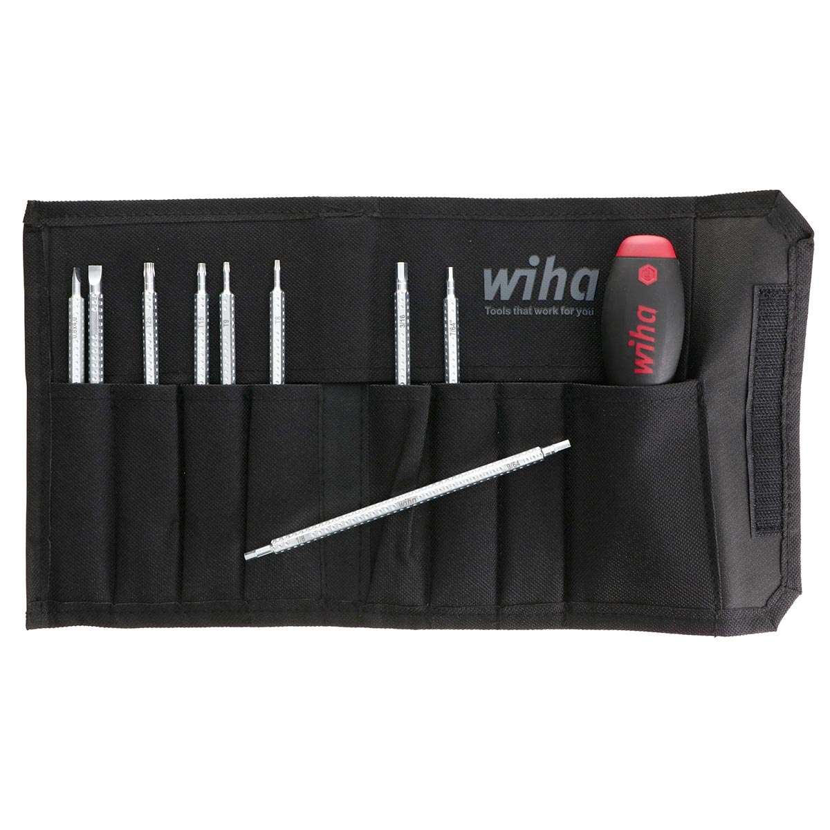Wiha DriveLoc VI Combination Interchangeable Blade Set (10 Piece Set