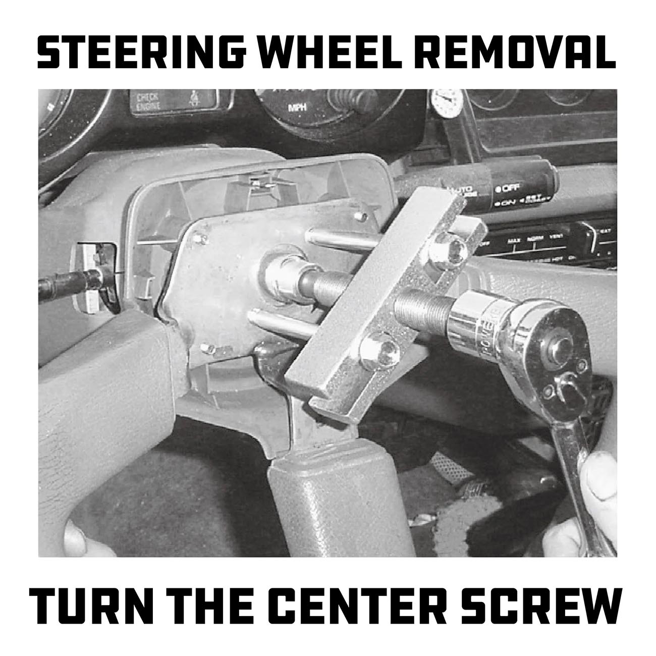 PowerBuilt Master Steering Wheel & Lock Plate Removal Kit The Wholesale House