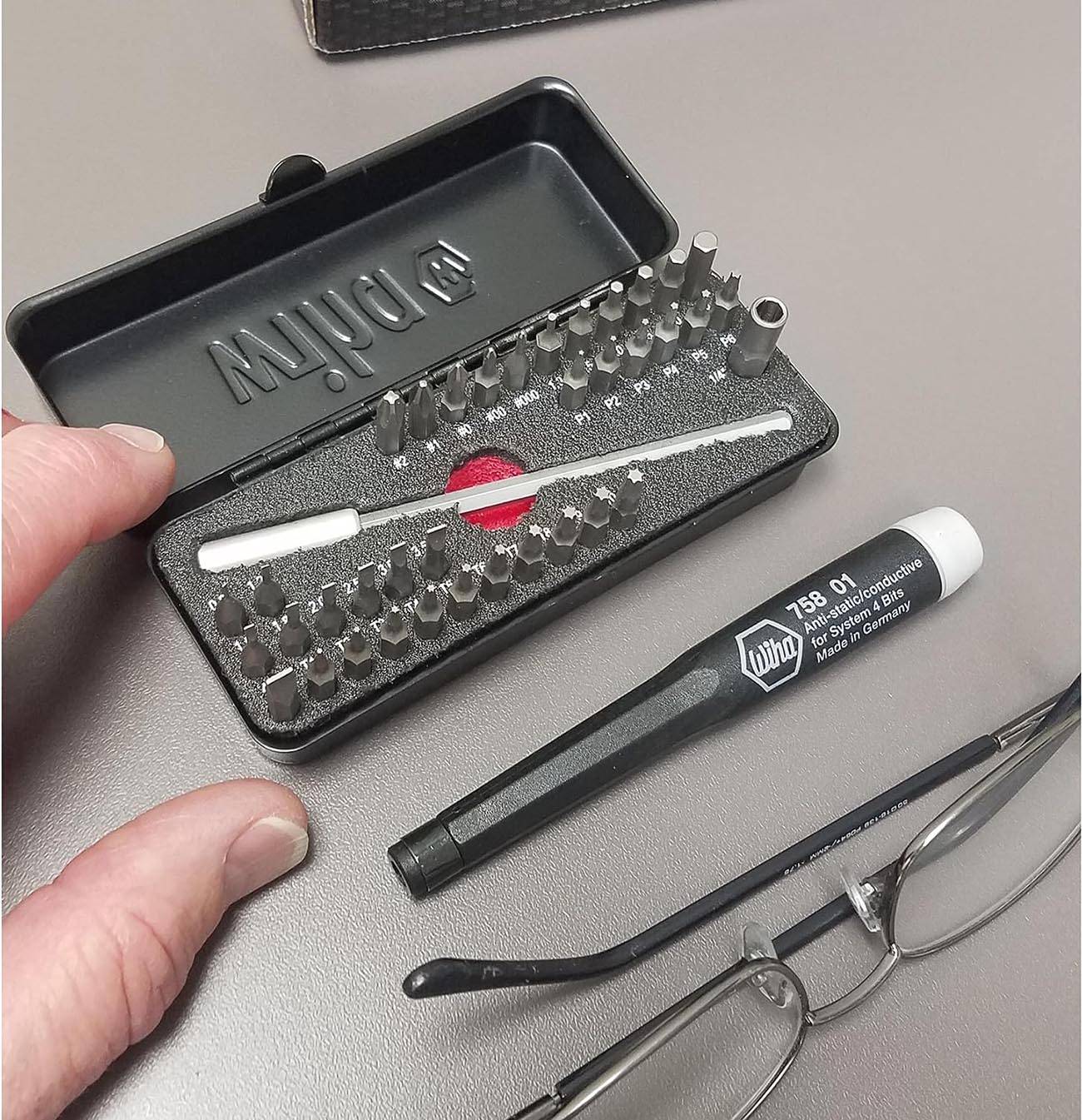 Wiha ESD Safe Go Box MicroBits Set (39 Piece Set) The Wholesale House