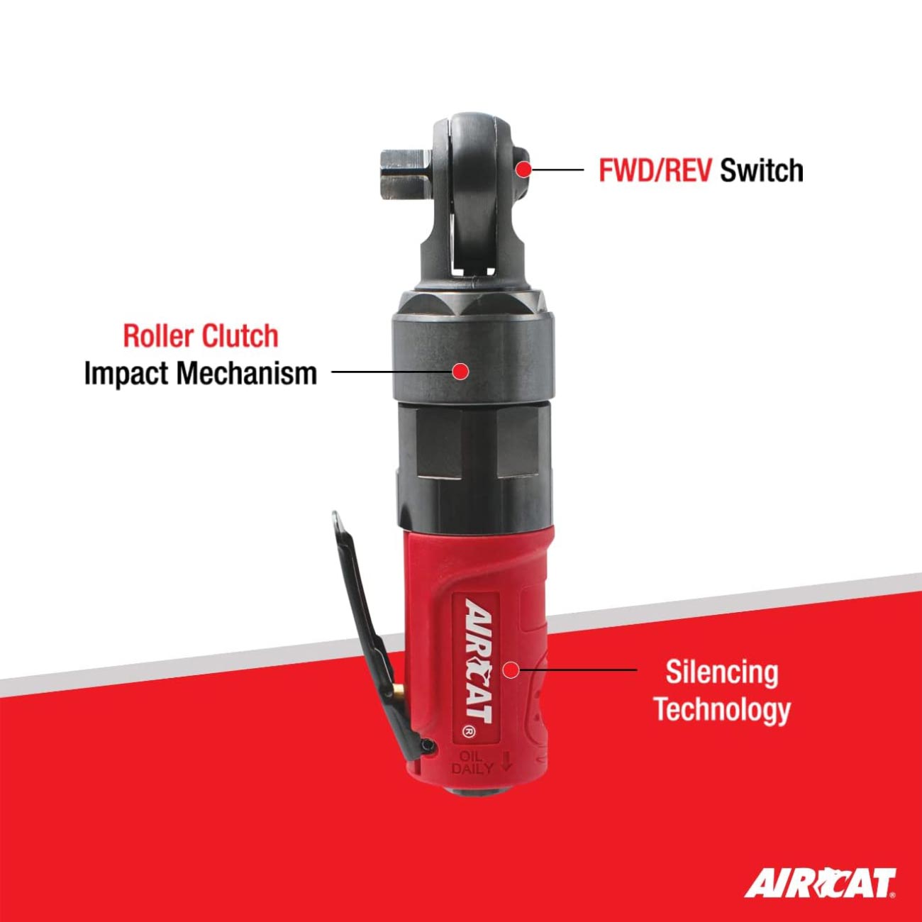 Aircat 3/8” Compact Impacting Ratchet The Wholesale House