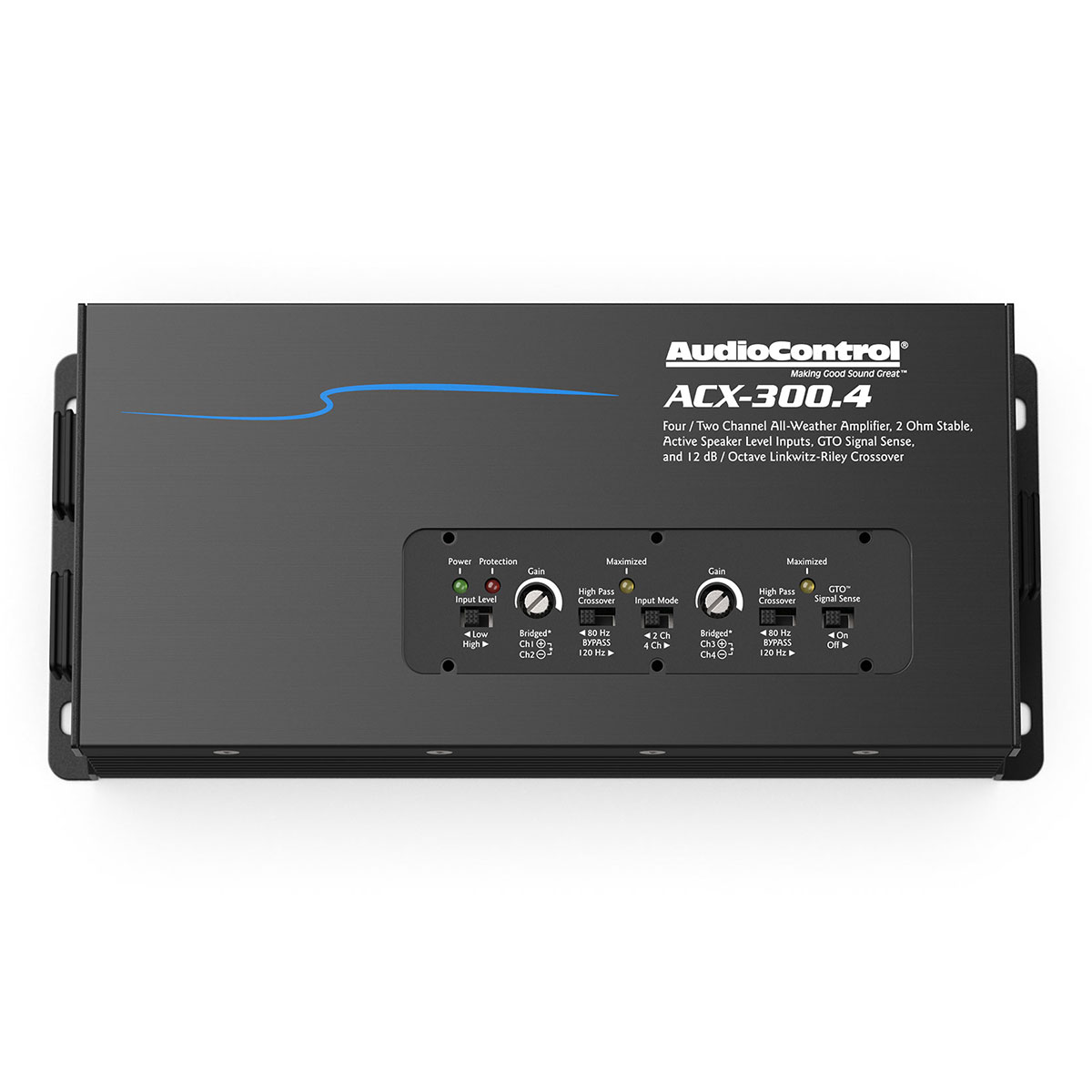 AudioControl AllWeather 4 Channel Amplifier, 300W RMS The Wholesale