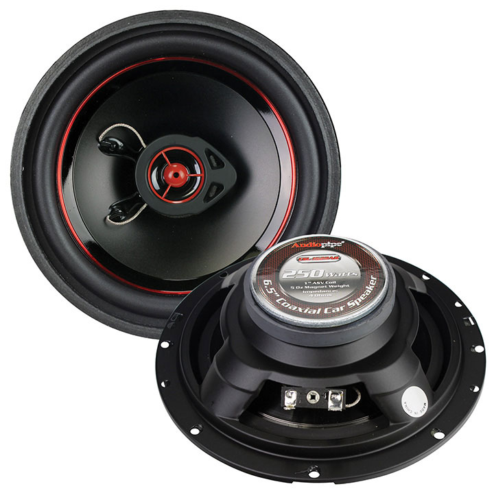 Audiopipe 6-1/2″ 2-Way Shallow Mount Speakers – The Wholesale House