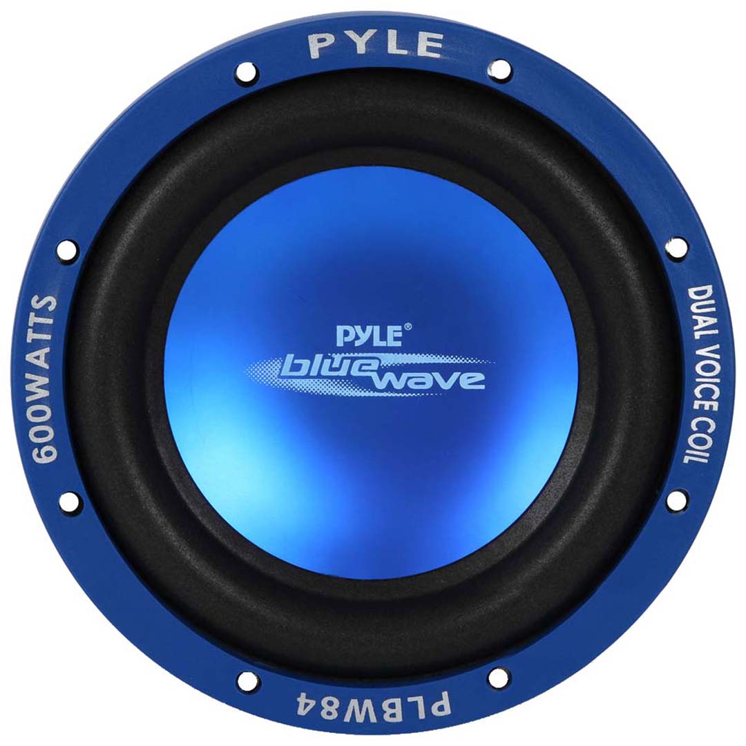 Pyle 8″ Woofer, 300W RMS/600W Max, Dual 4 Ohm Voice Coils The