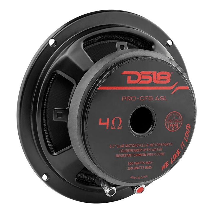 DS18 6.5″ Slim Midbass Loudspeaker, 250W RMS/500W MAX, 4 Ohm – The