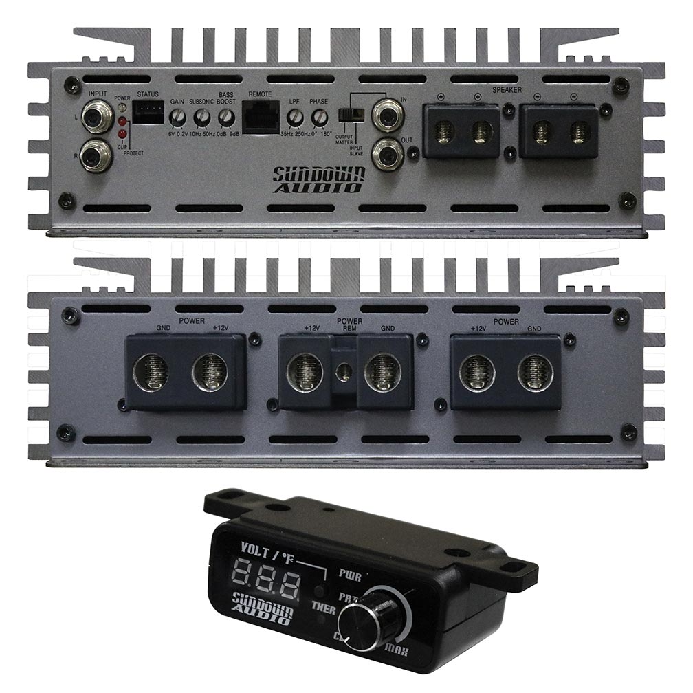 Sundown Audio Monoblock Amplifier, 8000 Watts RMS The Wholesale House