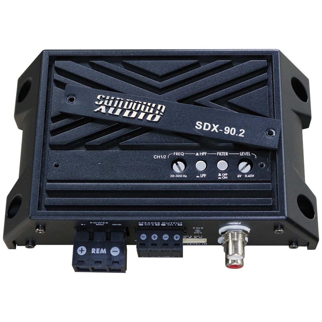 Sundown Audio 2 Channel Compact Amplifier 240 Watts RMS The