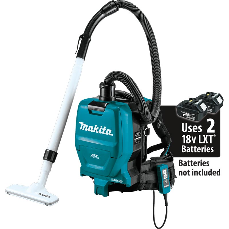 Makita 18V X2 (36V) LXT Cordless 1/2 gal. Backpack Dry Dust Extractor