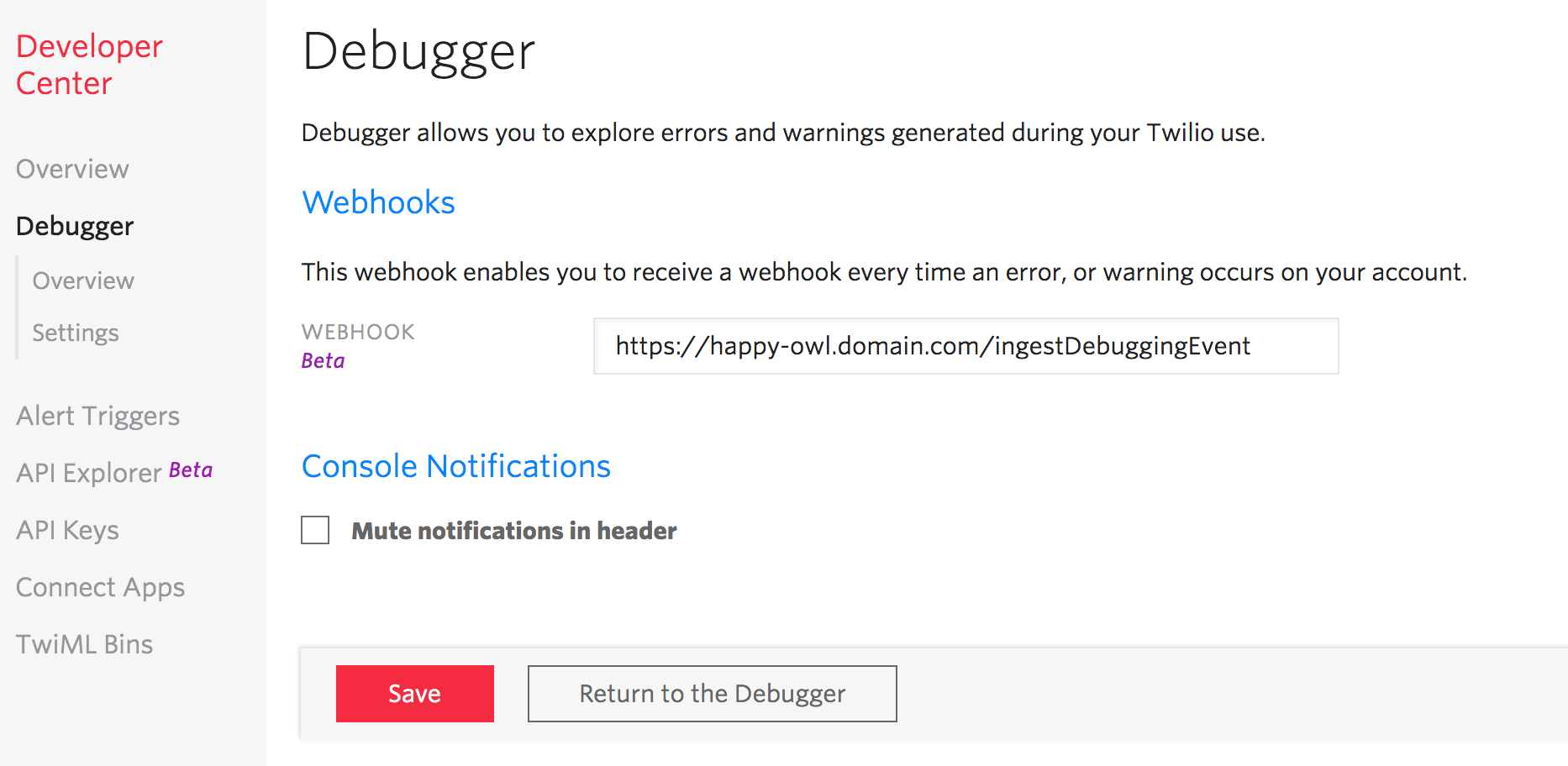 Realtime Visibility Into Application Errors with the Debugger hook
