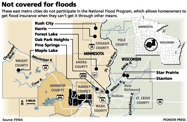 Minnesota Flood Zone Map Nearly Everyone Can Get Flood Insurance – Twin Cities