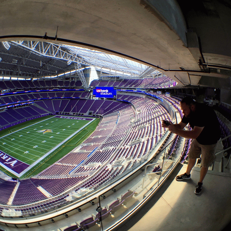 Feast your eyes on U.S. Bank Stadium videos, animated GIFs