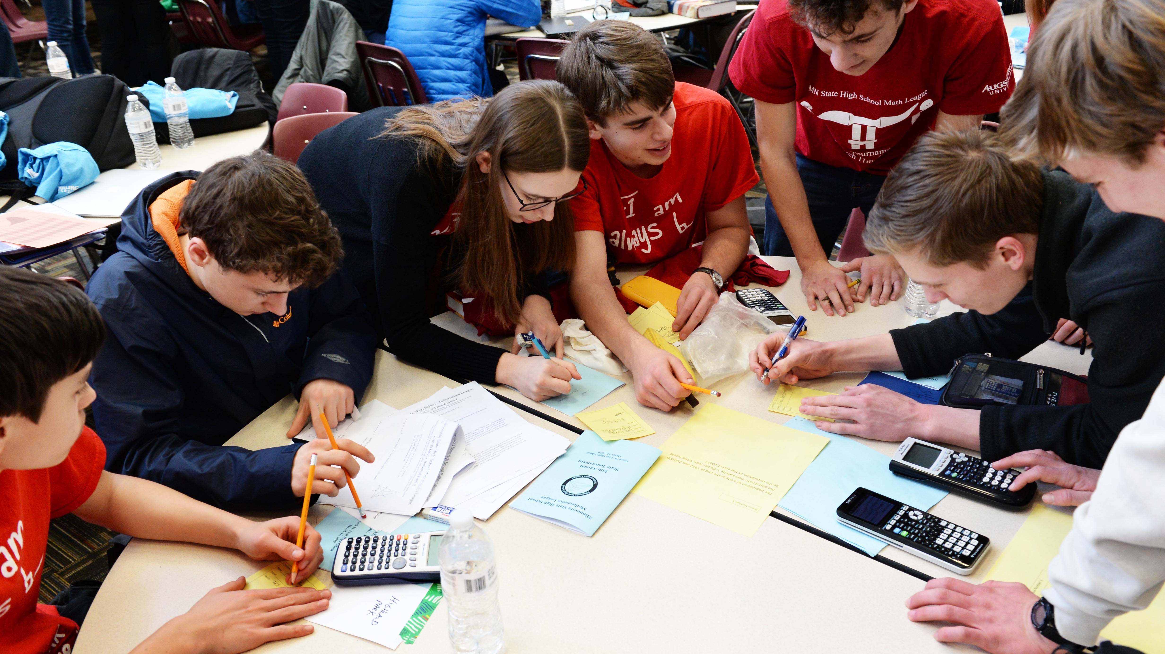 Numbers are no problem for these stars at the Minnesota math bowl