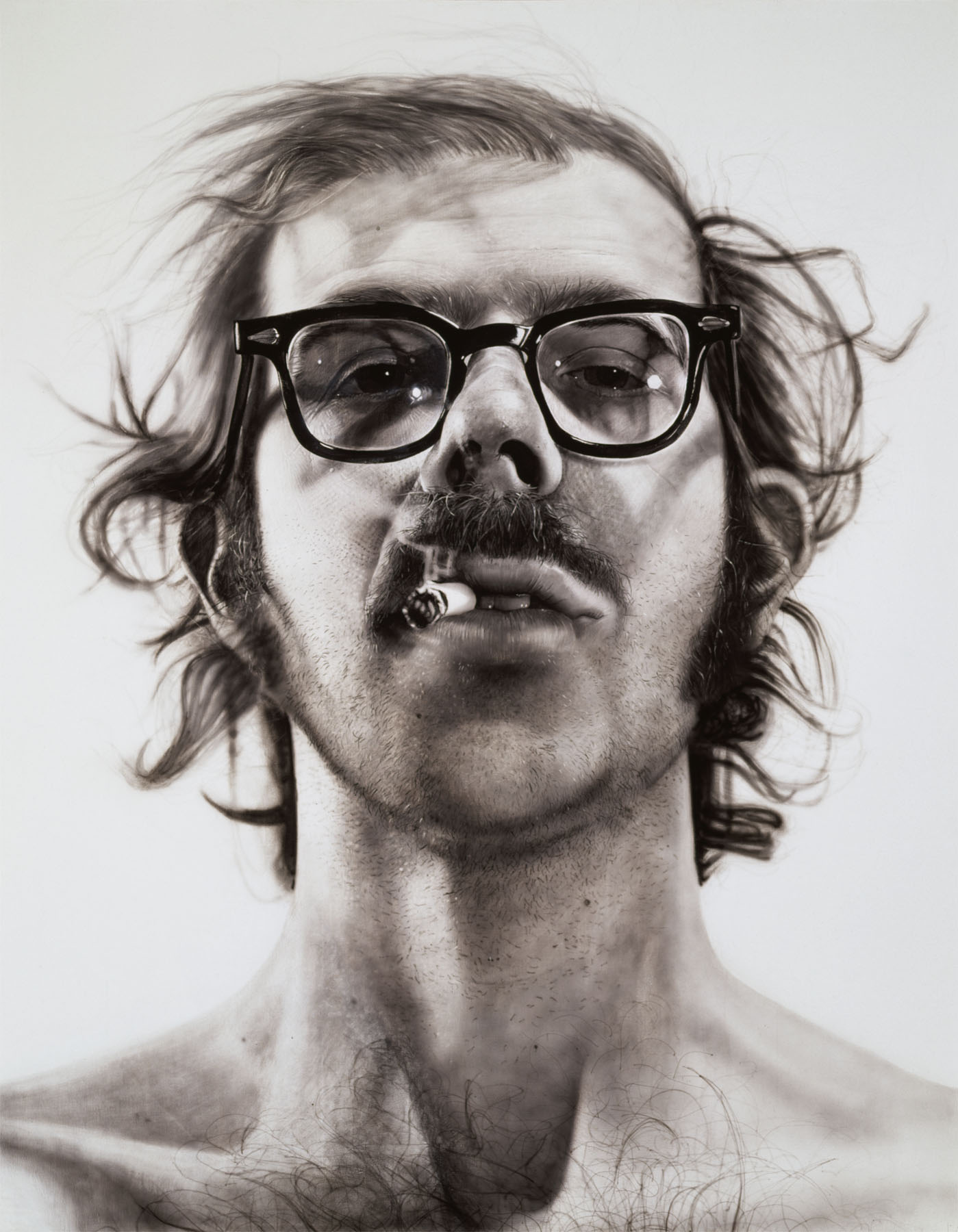 Artist Chuck Close, whose most famous work is in Minneapolis