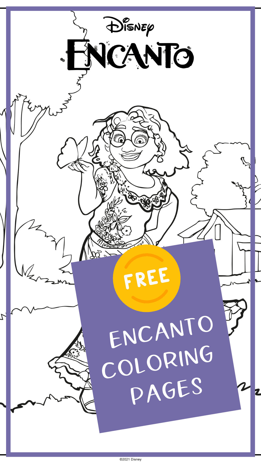 ENCANTO New Disney Movie Coloring Pages and printables | Twiniversity