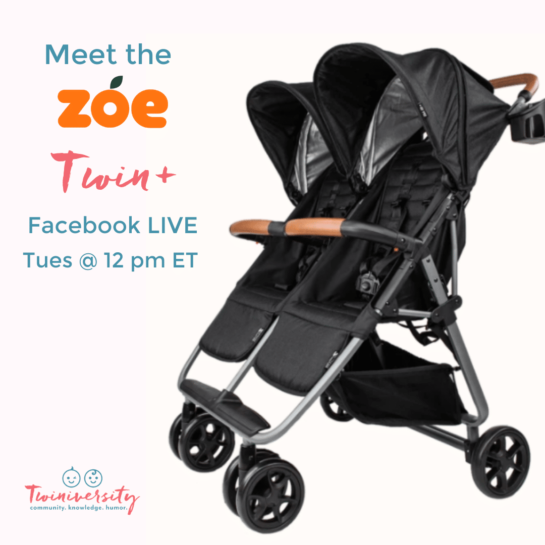 Meet the Zoe Twin+ Stroller Facebook Live Twiniversity