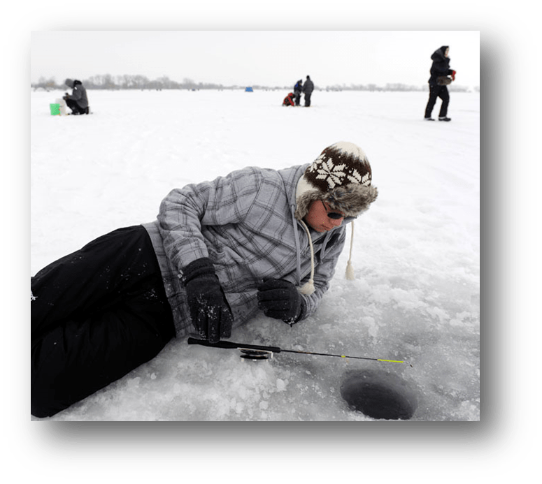 Ice Fishing Event Twin Valley Council, Boy Scouts of America
