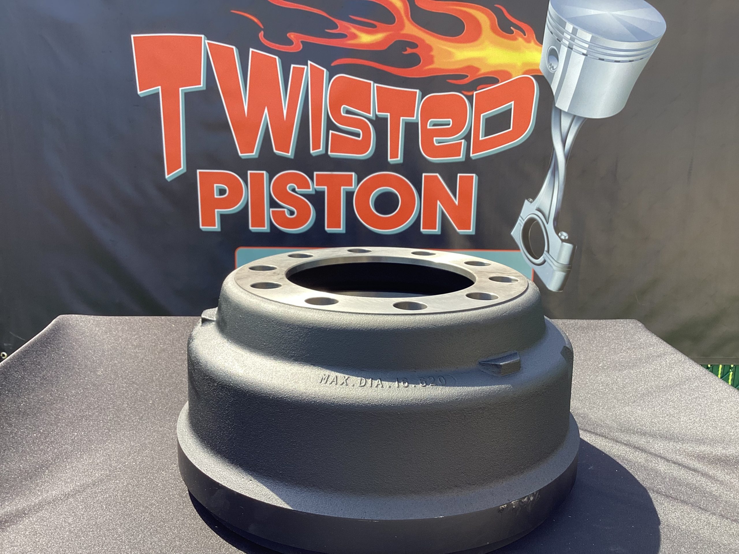 BRAKE DRUM BAL 16.5X5.95 BRAKE SURFACE Twisted Piston