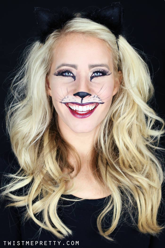Easy Kitty Cat or Leopard Makeup Tutorial Twist Me Pretty