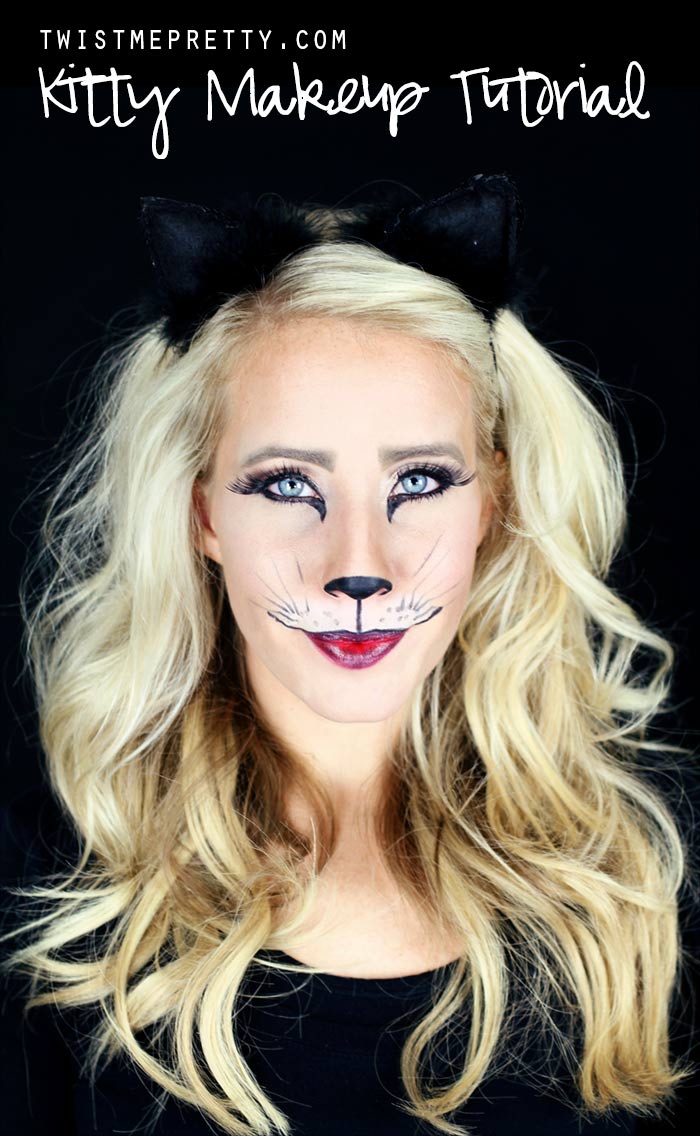 Easy Kitty Cat or Leopard Makeup Tutorial Twist Me Pretty