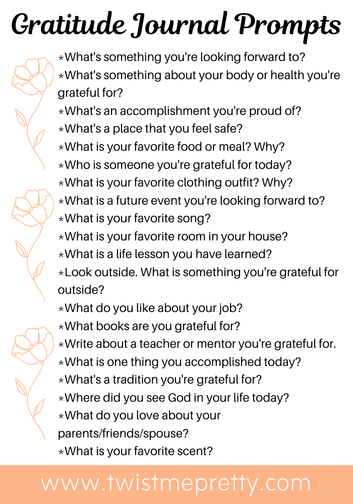 How to Create a Powerful Gratitude Journal Twist Me Pretty