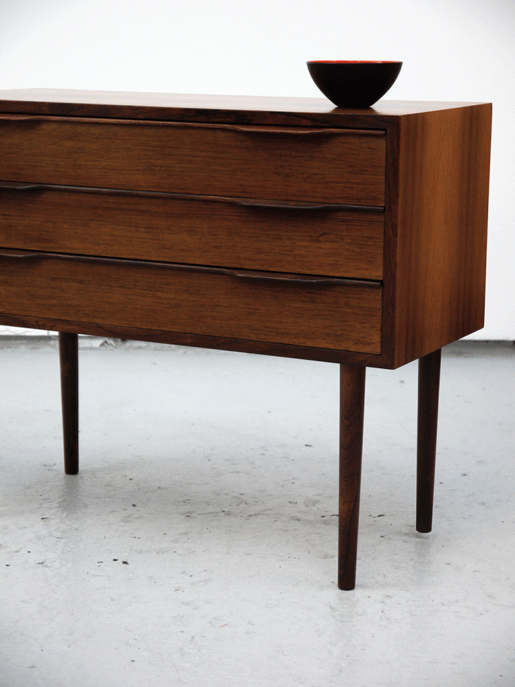 Rosewood Small Three Drawer Unit two columbia roadtwo columbia road