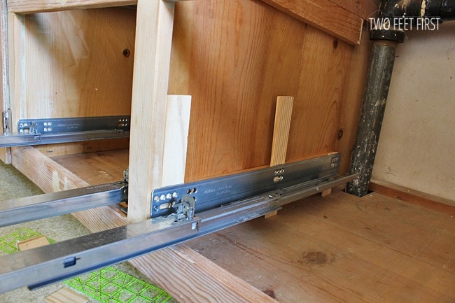 Building Drawers &amp; Adding Blumotion Slides