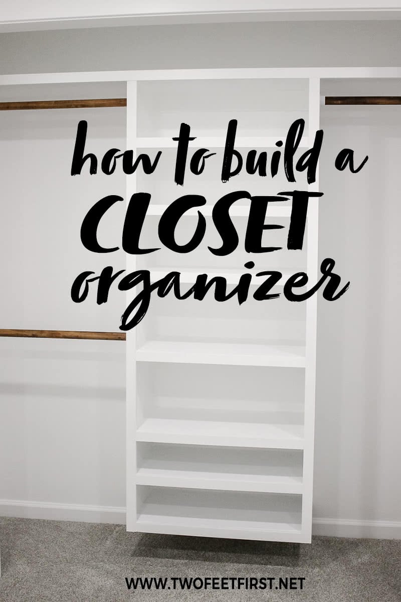 How to build a DIY floating closet organizer