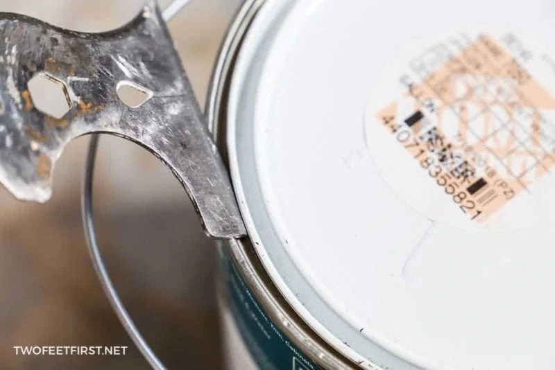 How to open a paint can The easy way without a mess