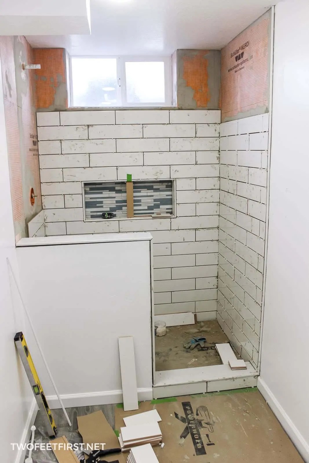 Do I Tile Shower Walls Or Floor First Floor Roma