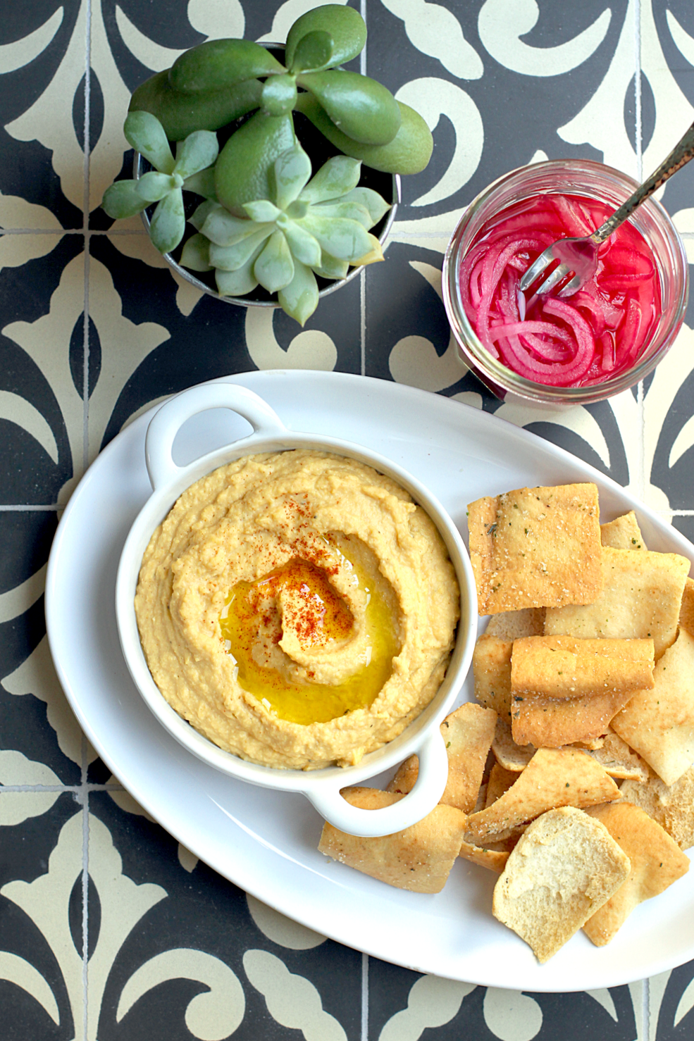 Sweet Corn Hummus Two of a Kind