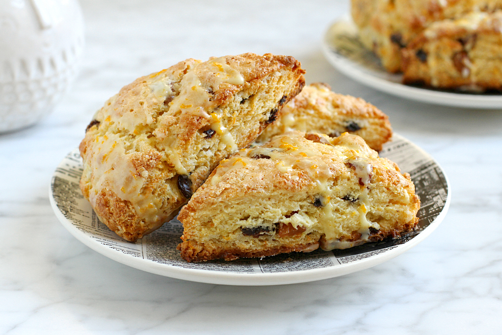 Orange Raisin Scones Two of a Kind
