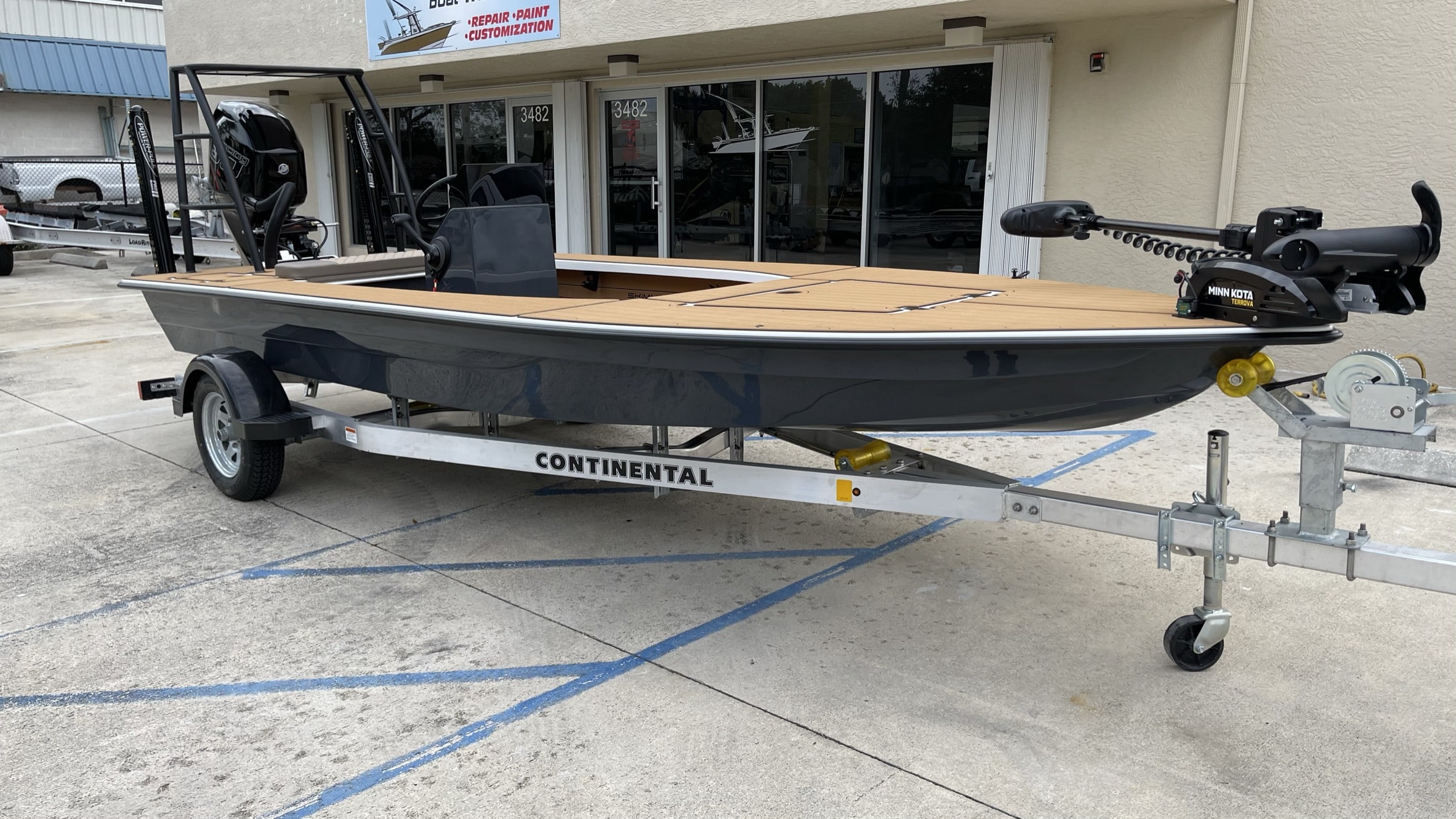 TRB Customs Skimmer Skiff 16 Two Rivers Boatworks