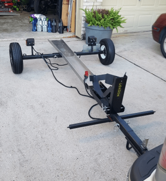 SOLD Stinger "Trailer in a Bag" single motorcycle Trailer For Sale