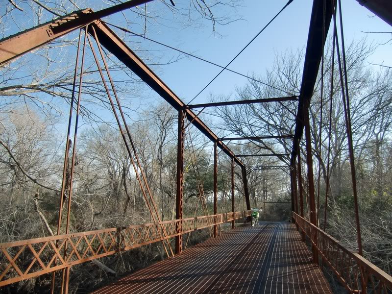 Willow Springs Bridge Two Wheeled Texans