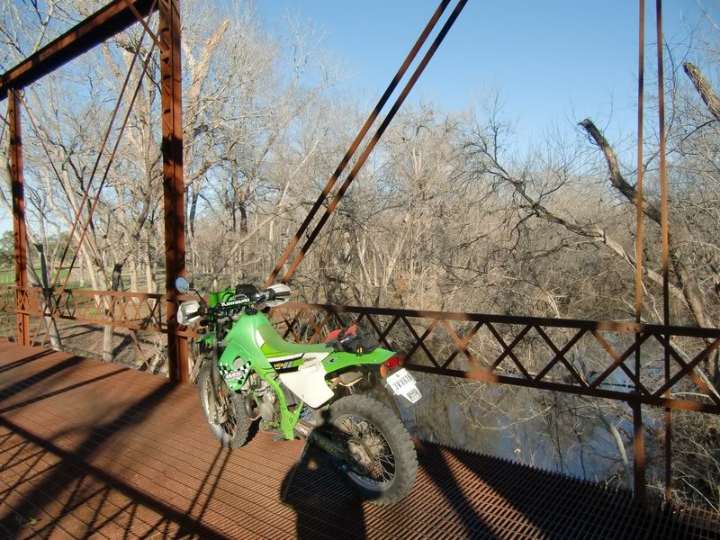 Willow Springs Bridge Two Wheeled Texans