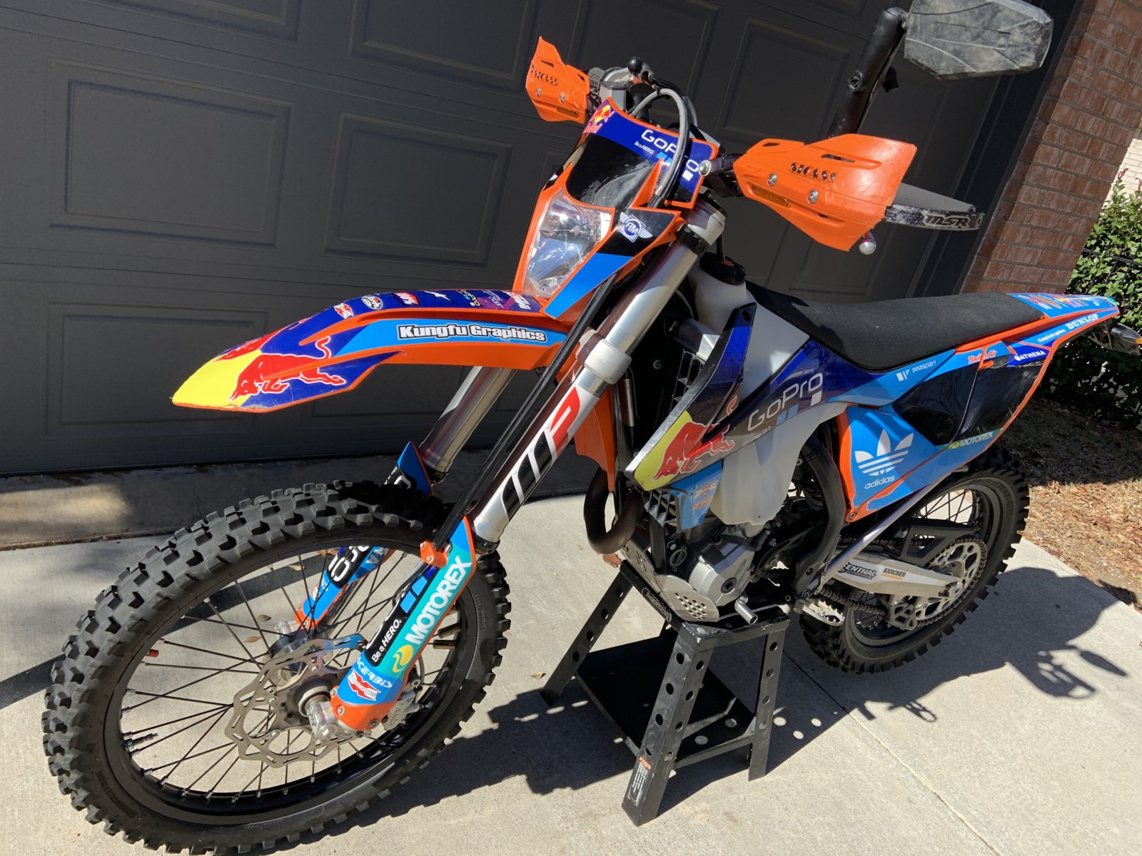 DAL/FTW SOLD 2017 KTM 250 EXCF Street Legal Dirt Bike DFW Two