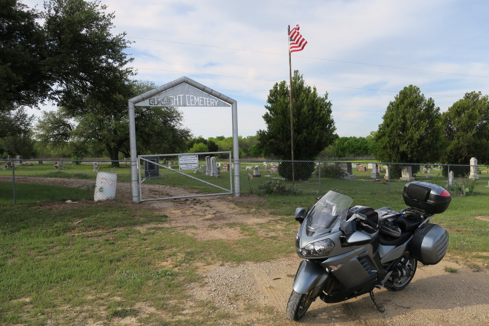 Gunsight Cemetery Two Wheeled Texans